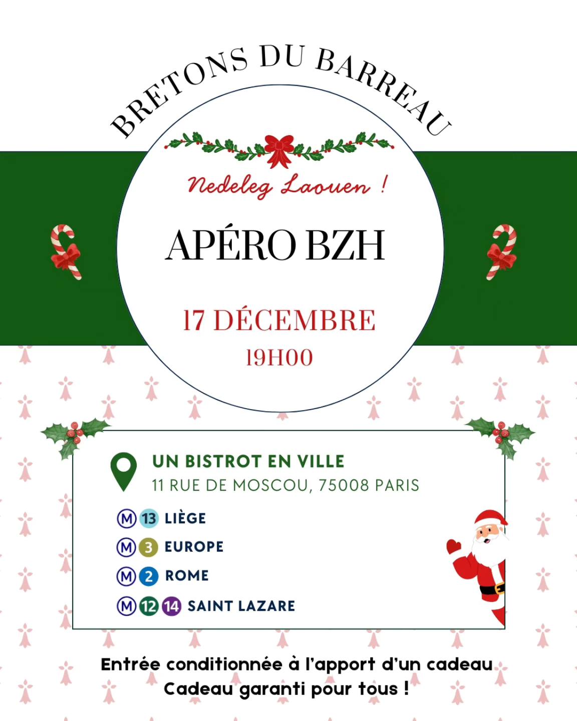 
Apéro BZH de Noël 